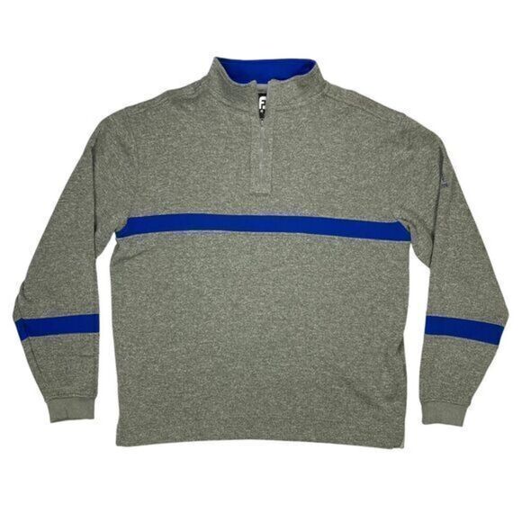 Footjoy Sweater Mens XL ACC Logo 1/4 Quarter Zip Golf Athletic Career Pullover